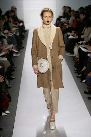 white leather bag