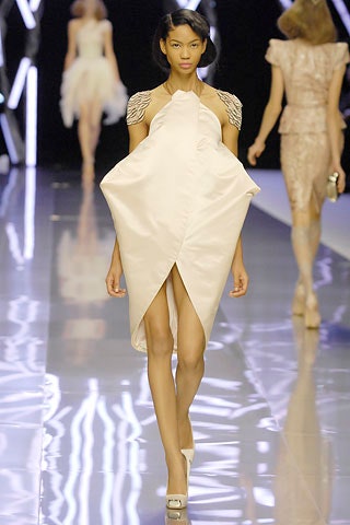 beige silk sleeveless dress
