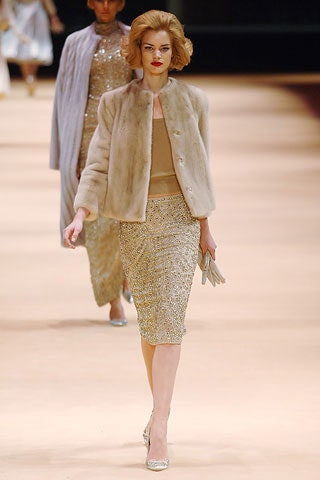 beige fur long-sleeve collared fitted zippered jacket