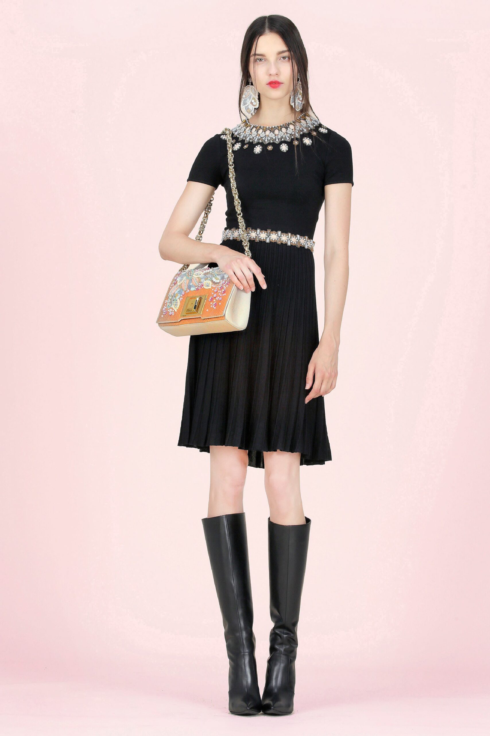 multi cotton embroidered bag