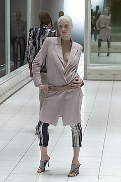 pink silk long-sleeve collared tailored buttoned blazer