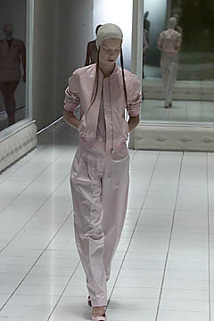 pink cotton relaxed straight-leg pants