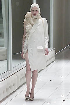 white silk fitted dress