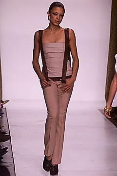 beige fitted top and pants