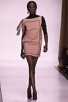 beige relaxed sleeveless dress