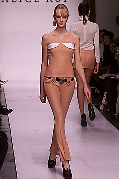 beige neoprene fitted top and pants