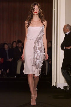 white silk sleeveless dress