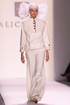 white fitted top and relaxed pants