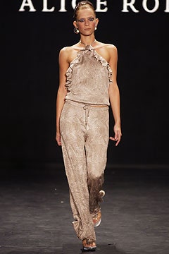 beige silk fitted jumpsuit