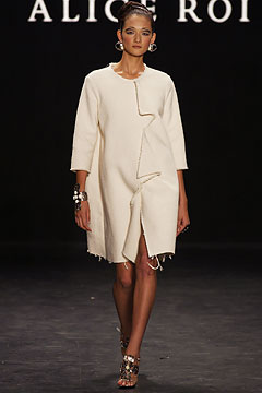 white relaxed asymmetric dress