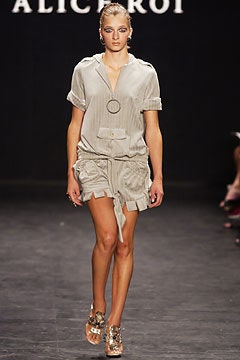 beige relaxed cotton romper