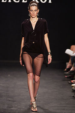 black mesh fitted tiered mini skirt