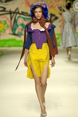 color-blocked fitted dress with cape
