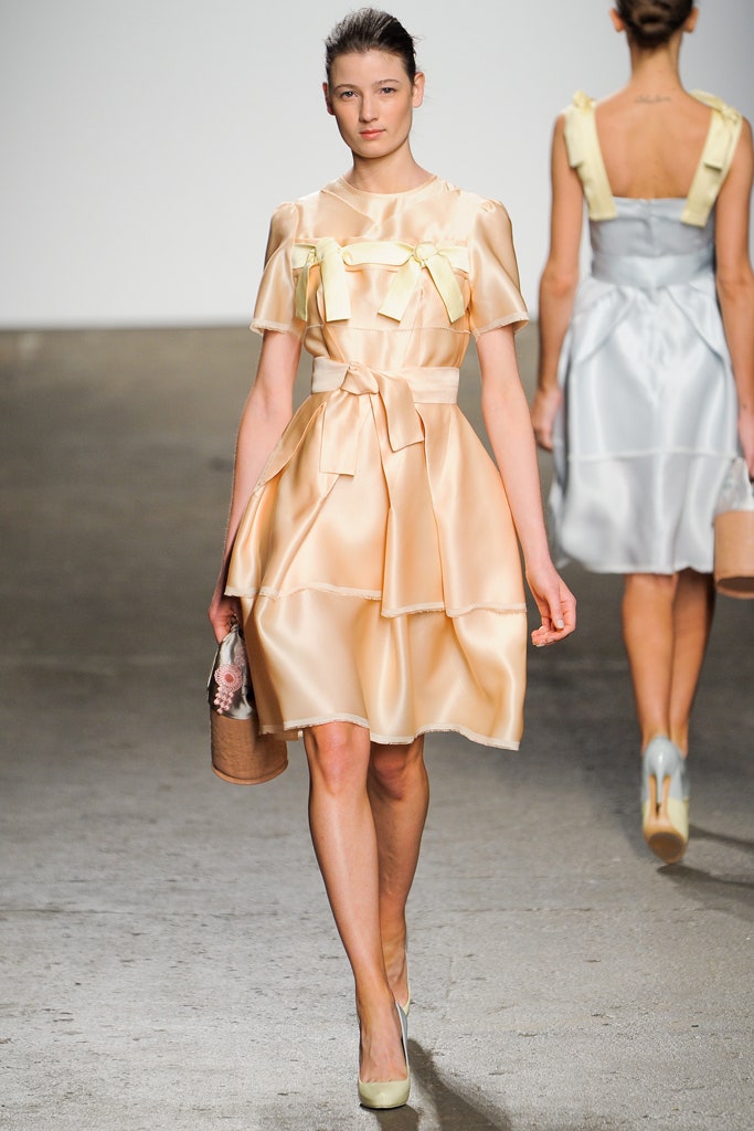 beige silk belted midi dress