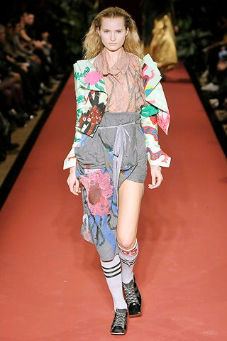 multi long-sleeve collared relaxed layered printed jacket