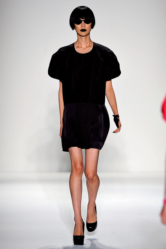 black silk sleeveless dress
