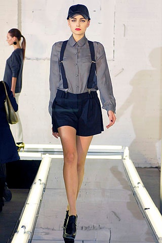 gray silk long-sleeve collared fitted buttoned sheer shirt