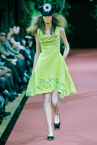 fitted green silk mini dress