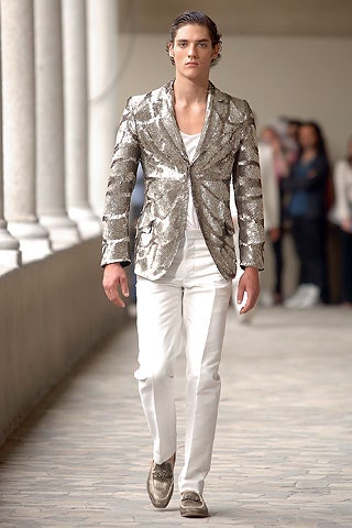 gray sequin long-sleeve collared tailored buttoned shiny blazer
