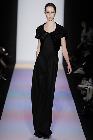 black fur short-sleeve structured layered jacket