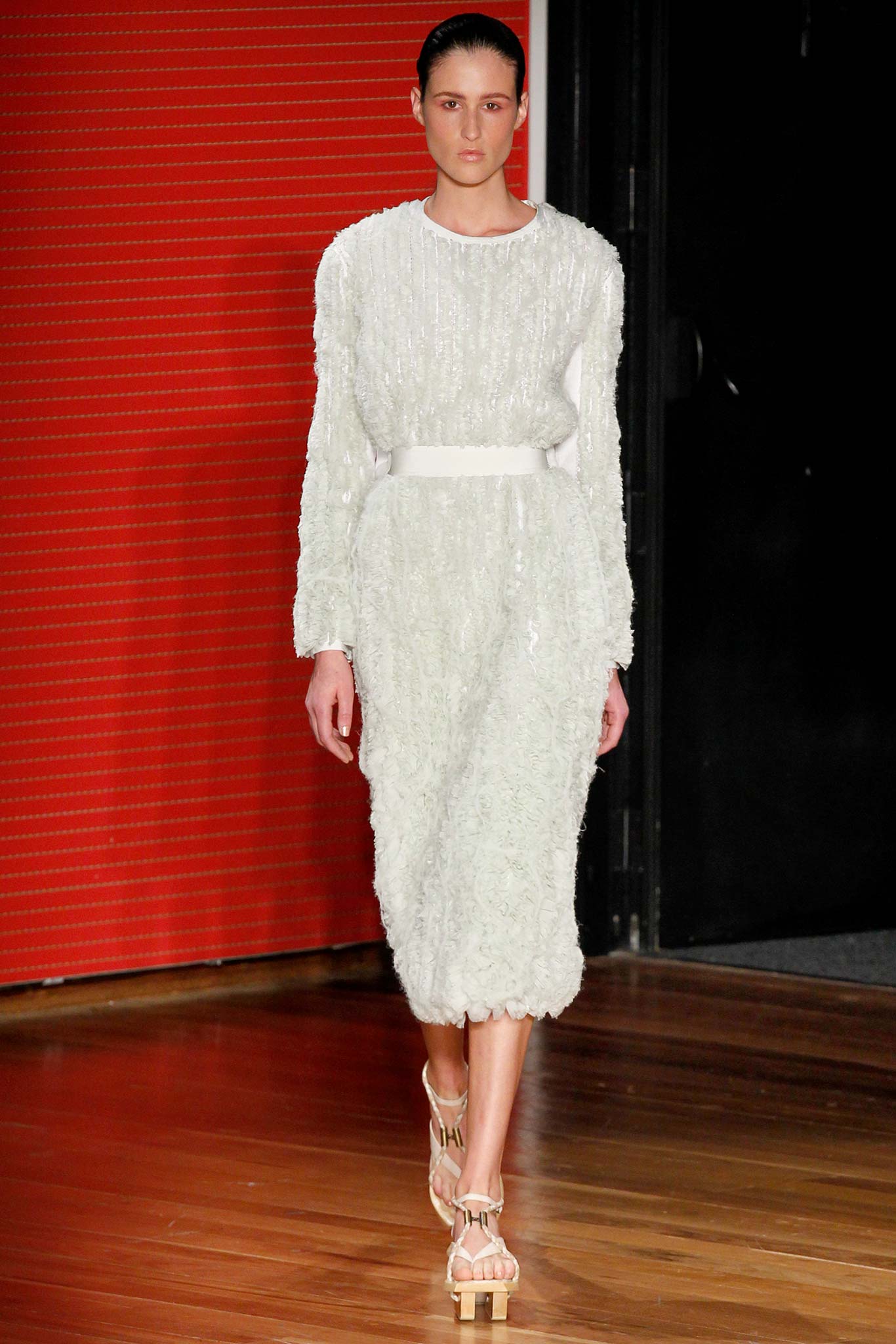 white embroidered midi dress