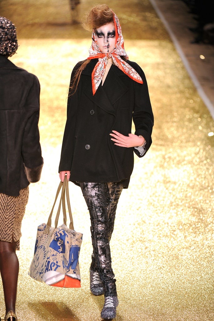 gray metallic slim straight-leg shiny pants