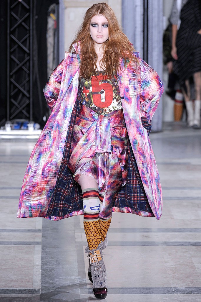 multi cotton long-sleeve collared relaxed layered zippered coat