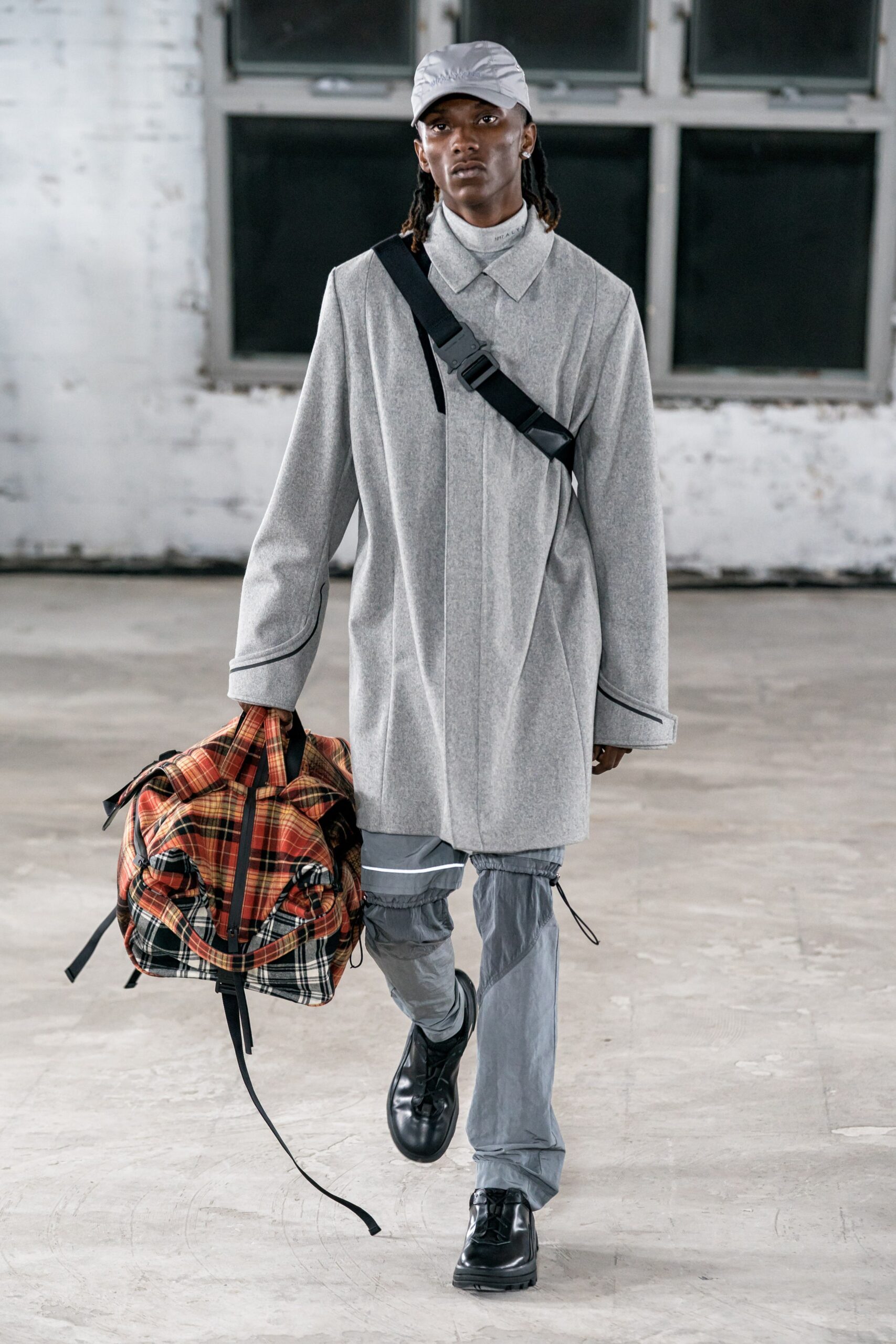 multi cotton checked bag