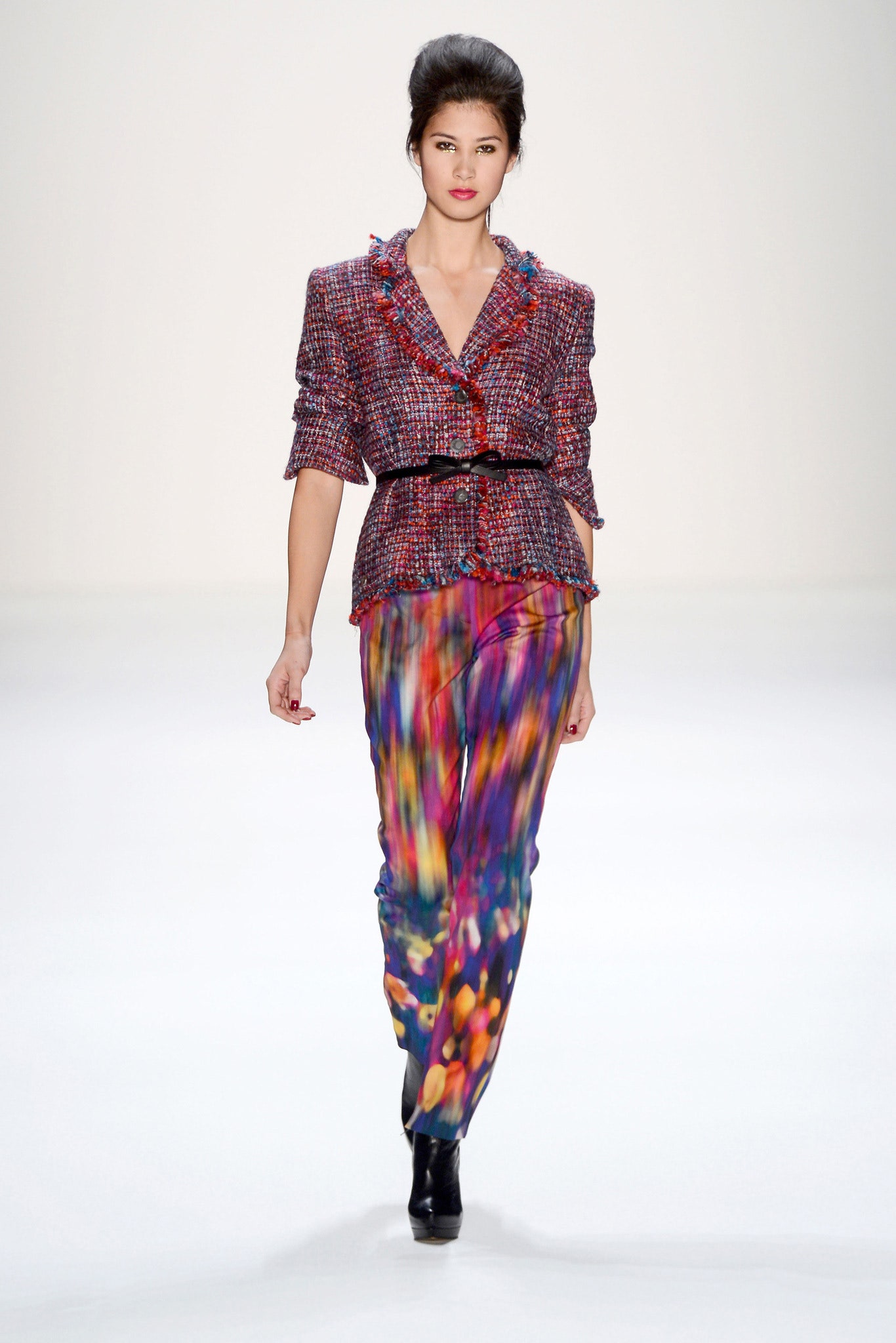 colorful tailored blazer and pants