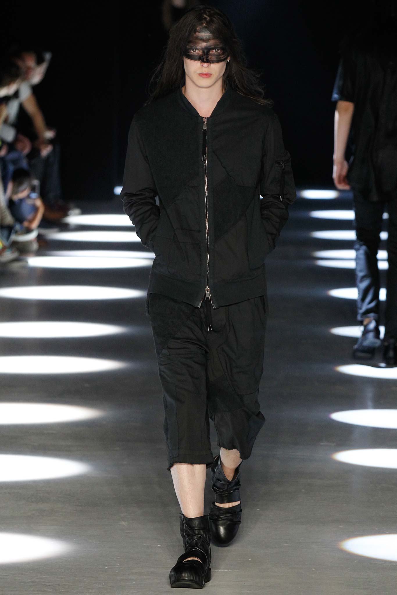 black relaxed jacket and pants