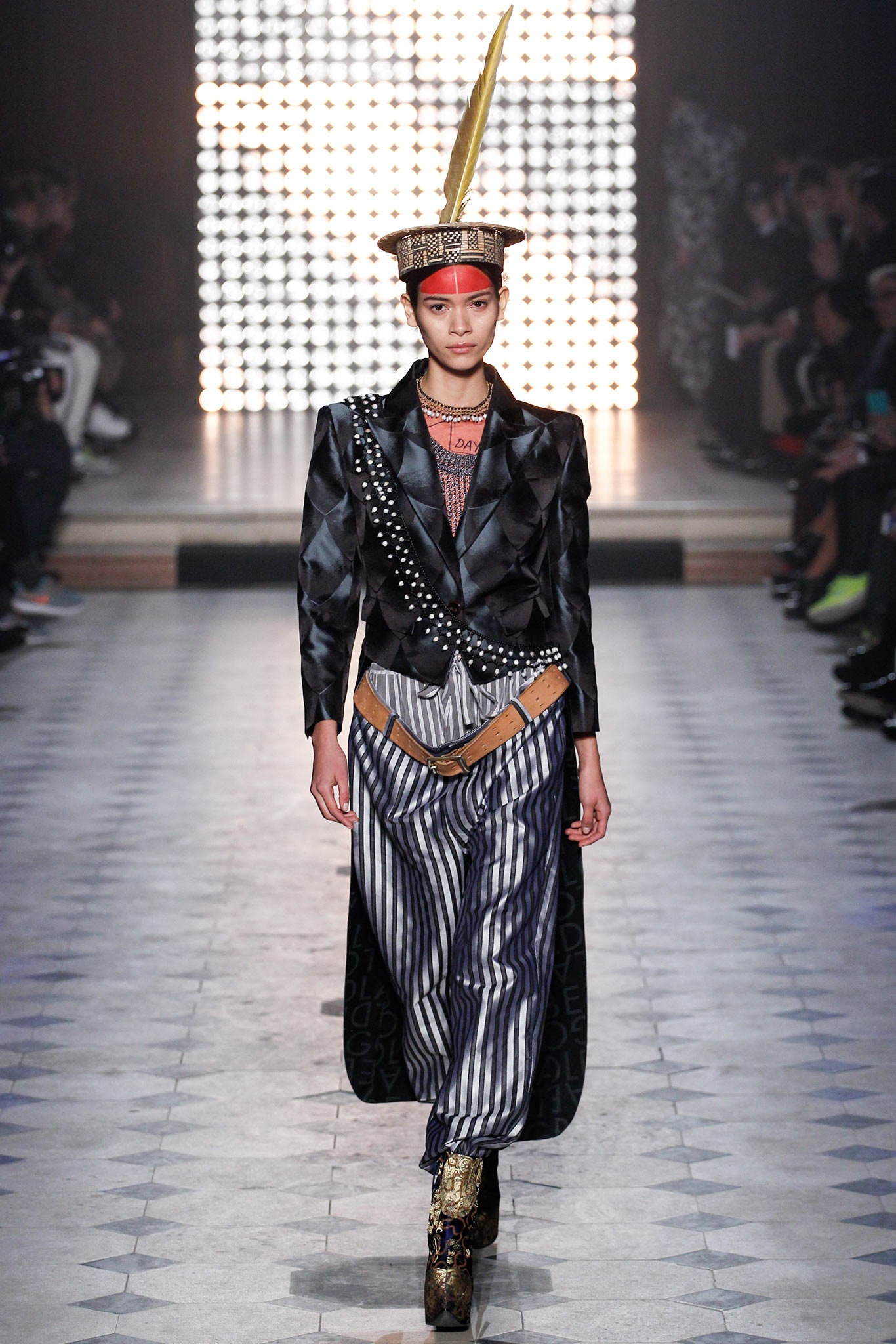 black silk tailored blazer