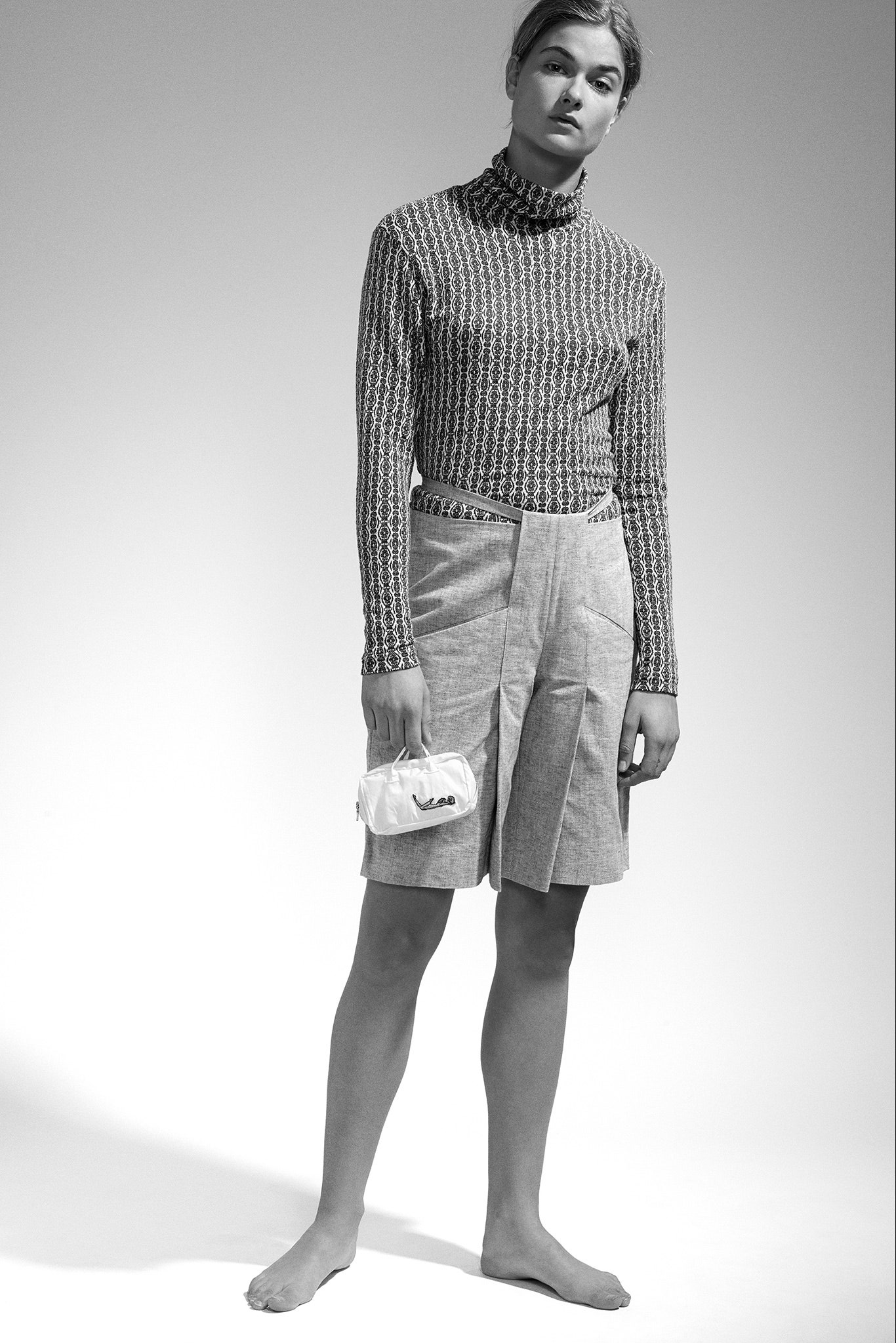 white vinyl bag