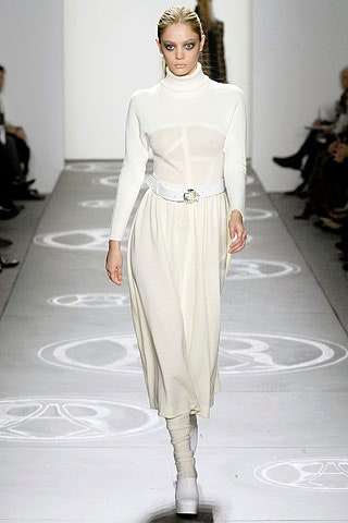 white fitted midi dress with belt