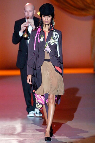 black cotton long-sleeve collared structured layered embroidered jacket
