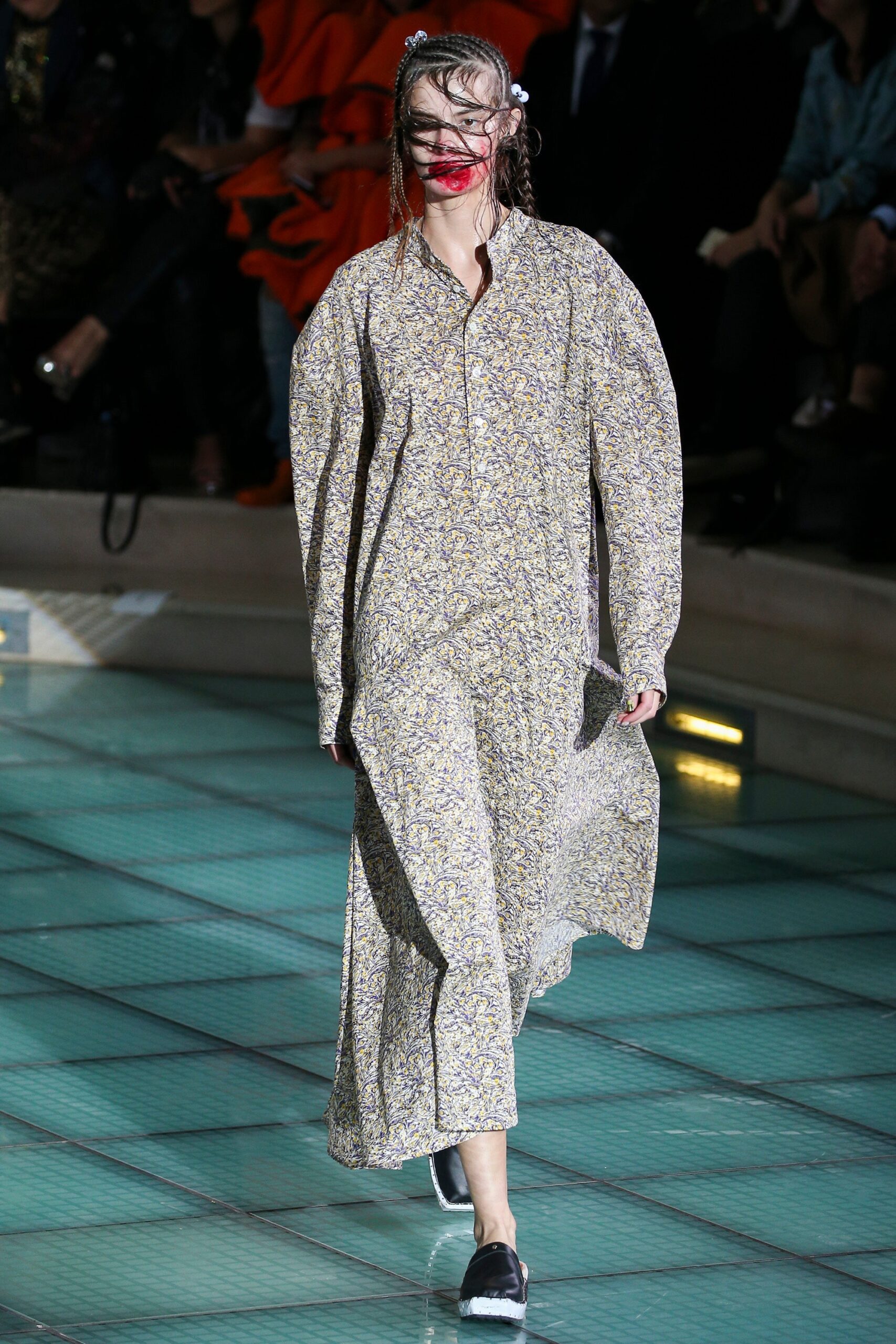 floral relaxed midi dress