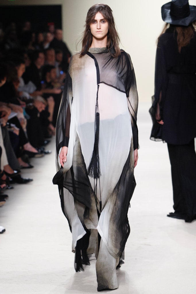 black and white flowing maxi dress