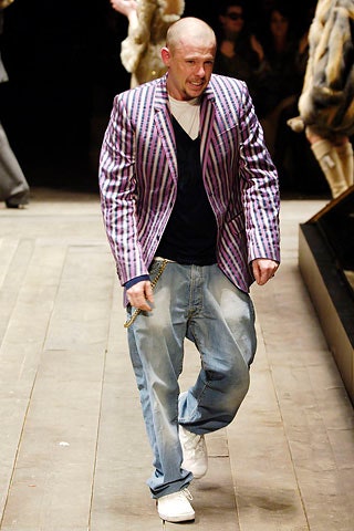 purple long-sleeve collared fitted striped blazer