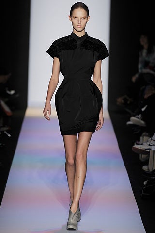black silk fitted mini dress