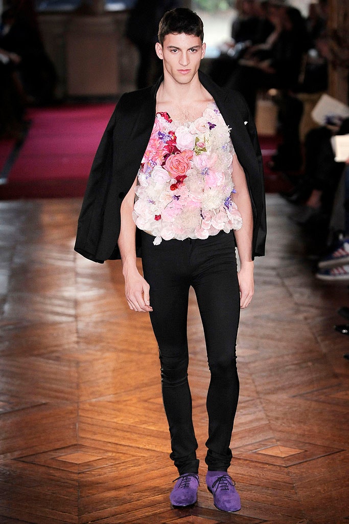 black blazer with embellished top