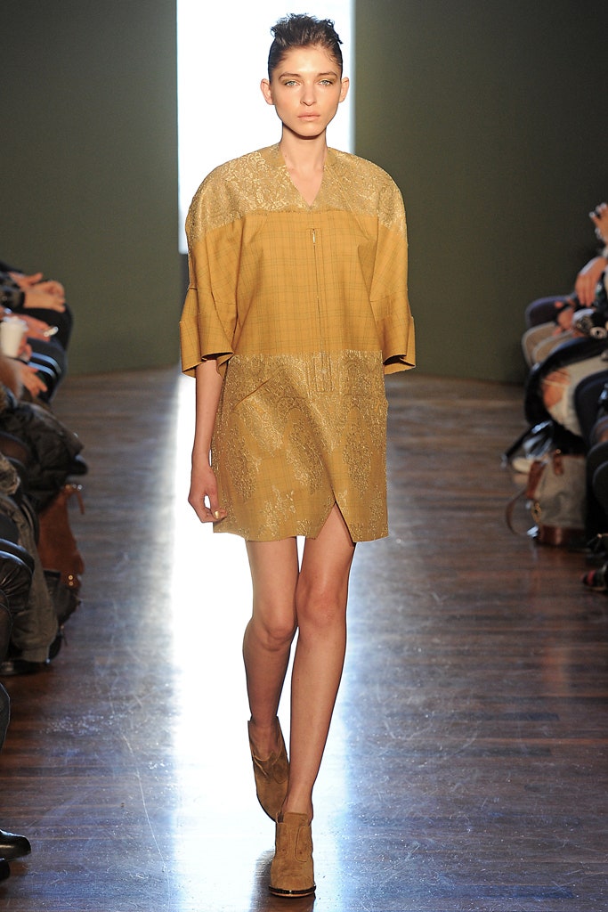 gold embroidered mini dress