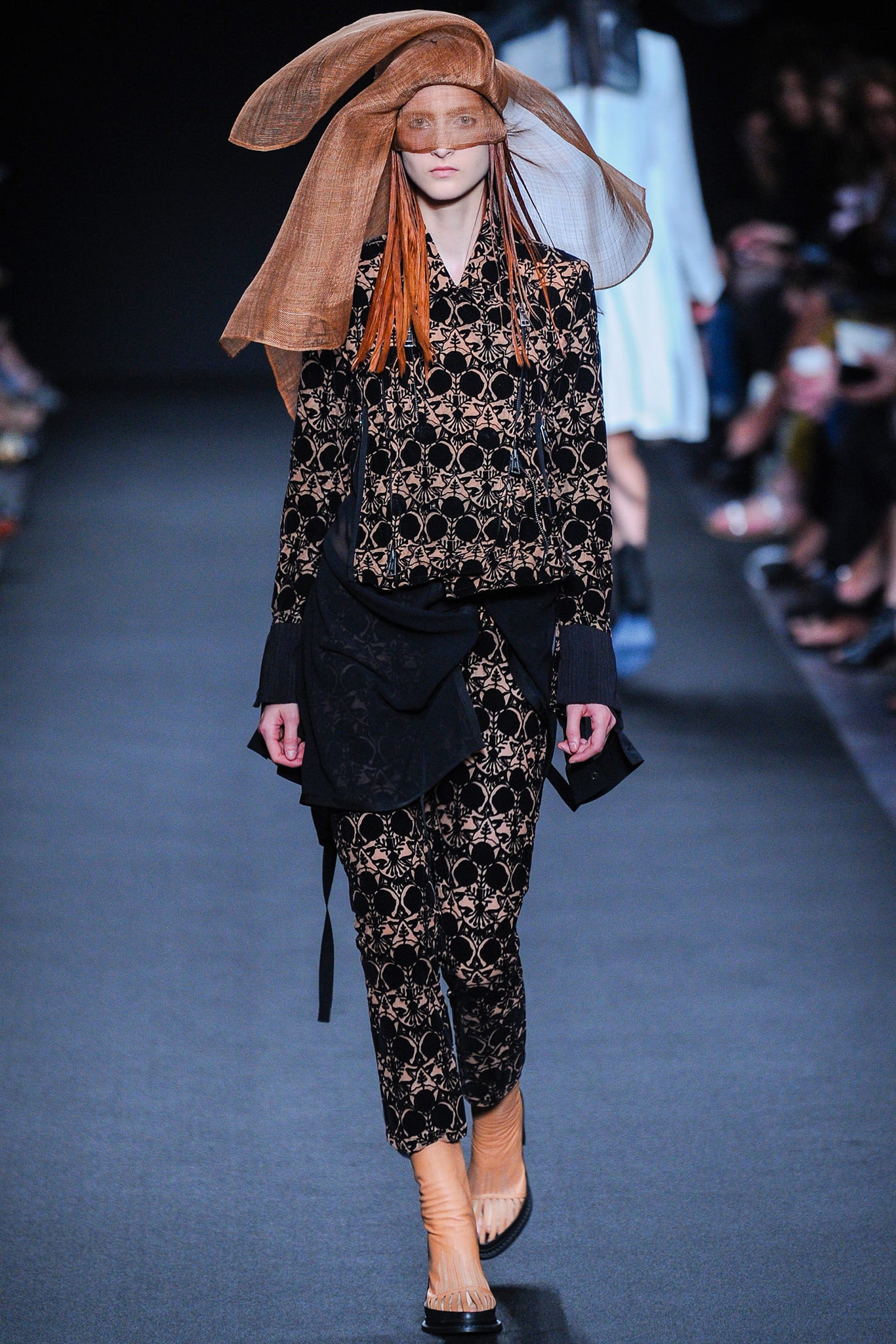 black and gold embroidered jacket