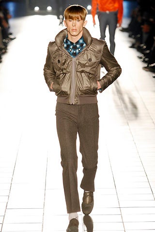 gray silk long-sleeve collared fitted zippered jacket