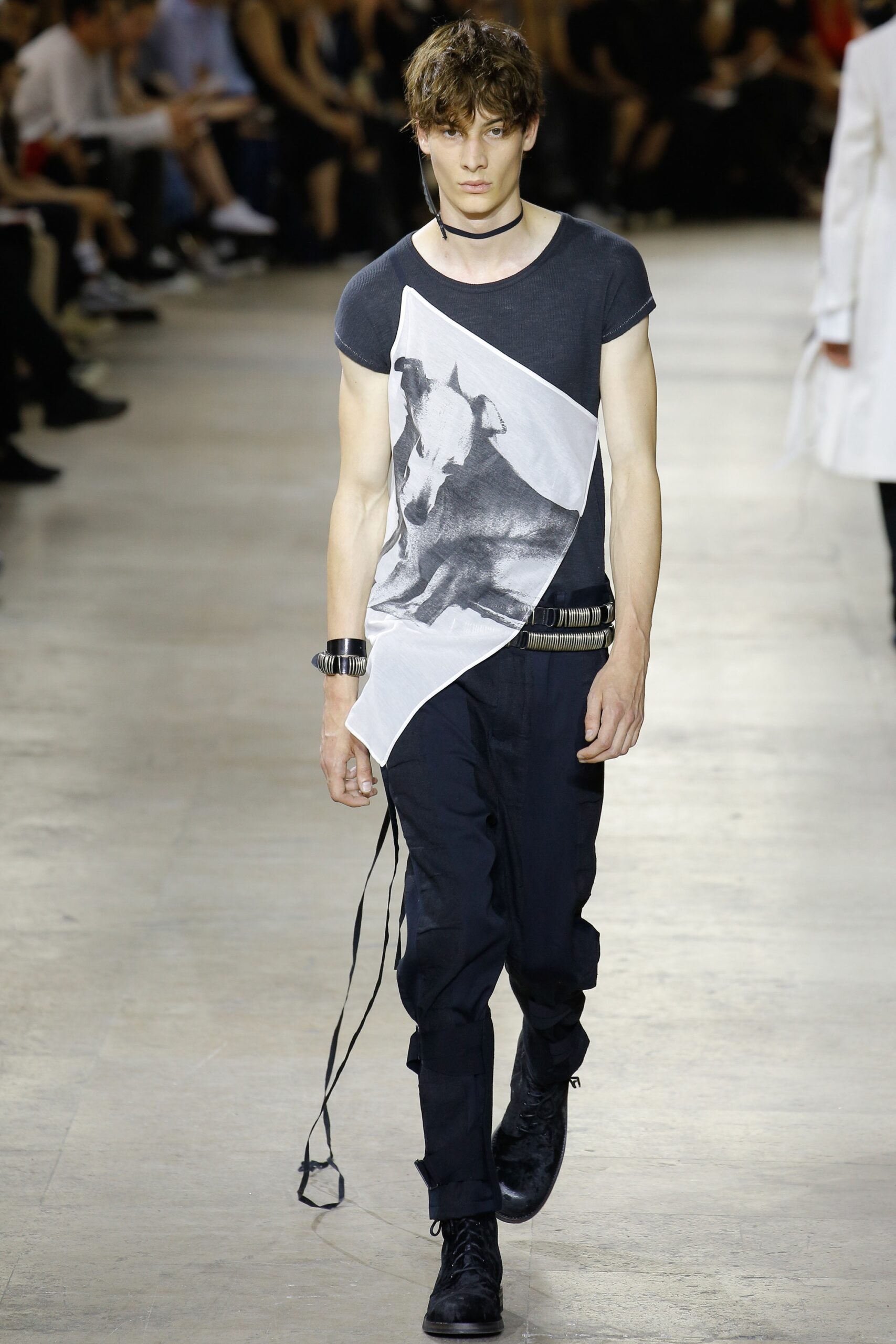 blue relaxed cargo pants