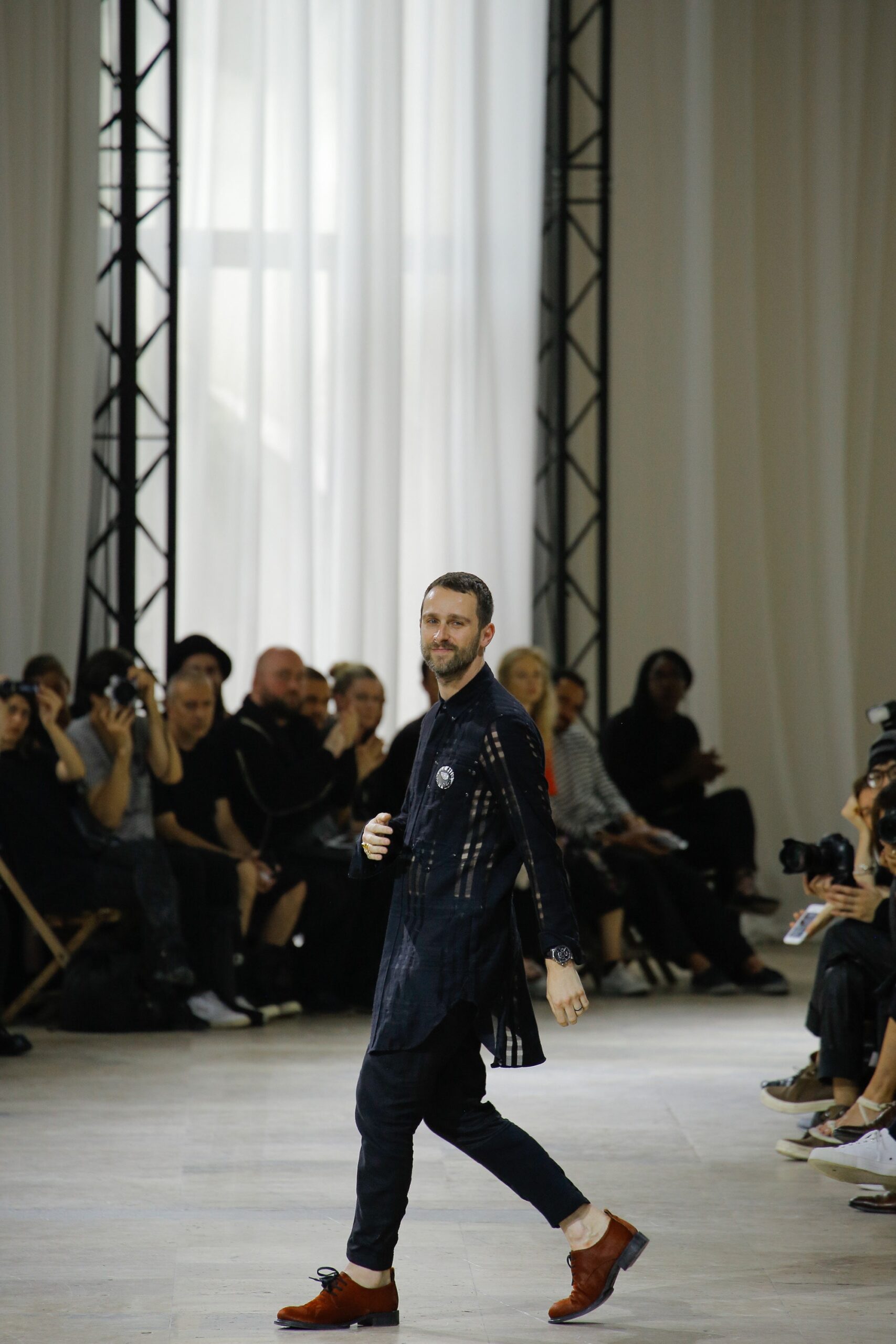 black relaxed shirt and pants