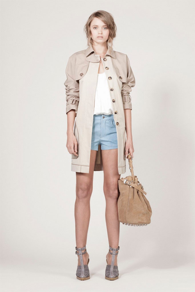 tan suede embellished bag
