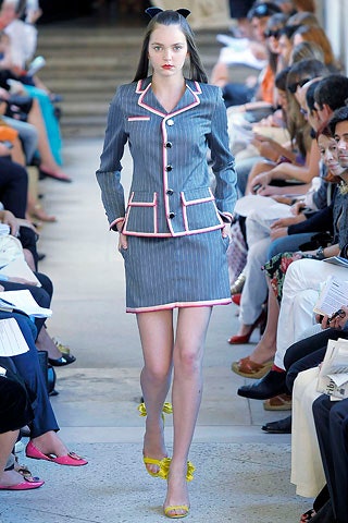 gray cotton fitted pencil mini skirt