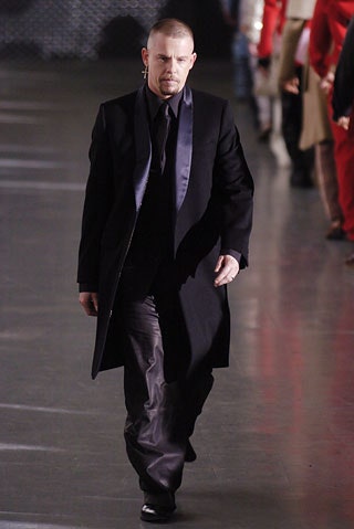 black fitted coat and suit