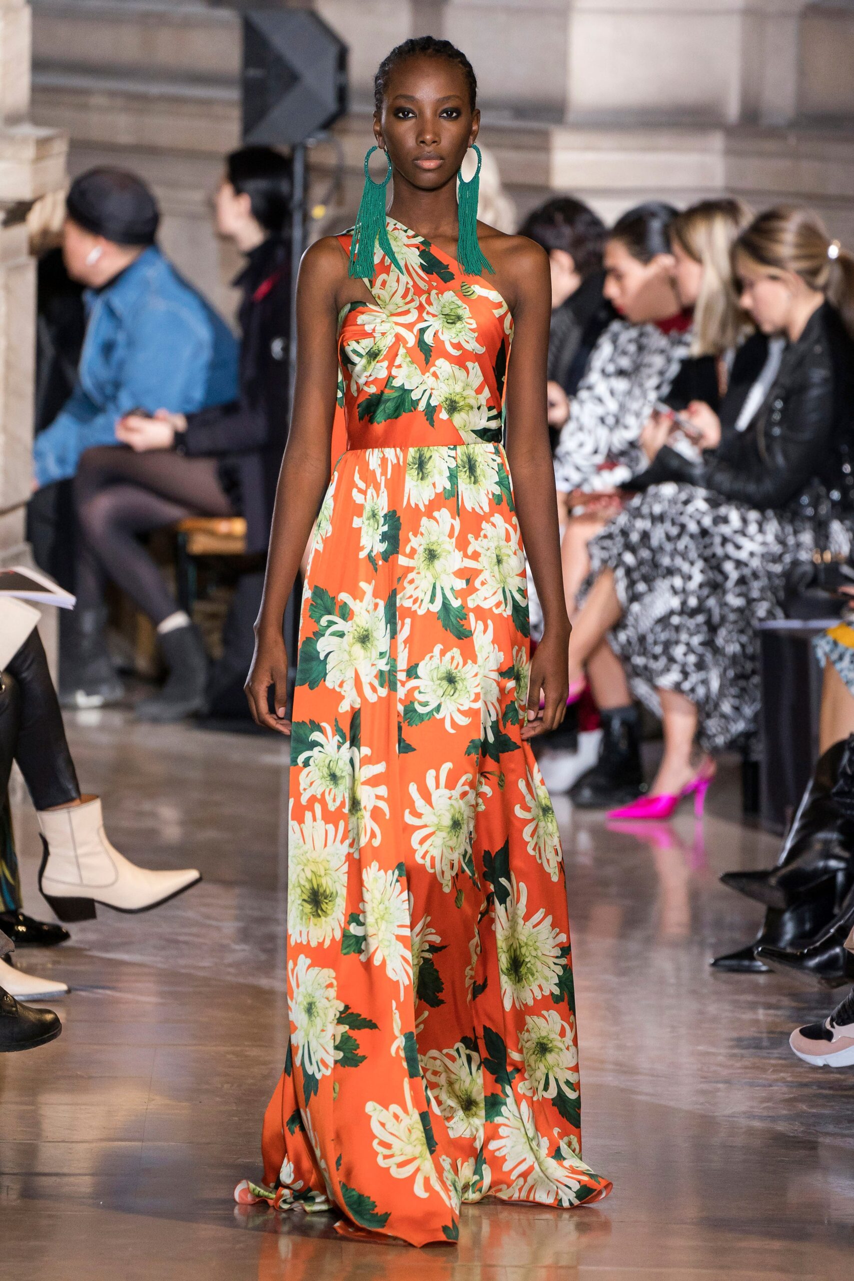 floral maxi dress