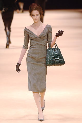 green leather textured bag