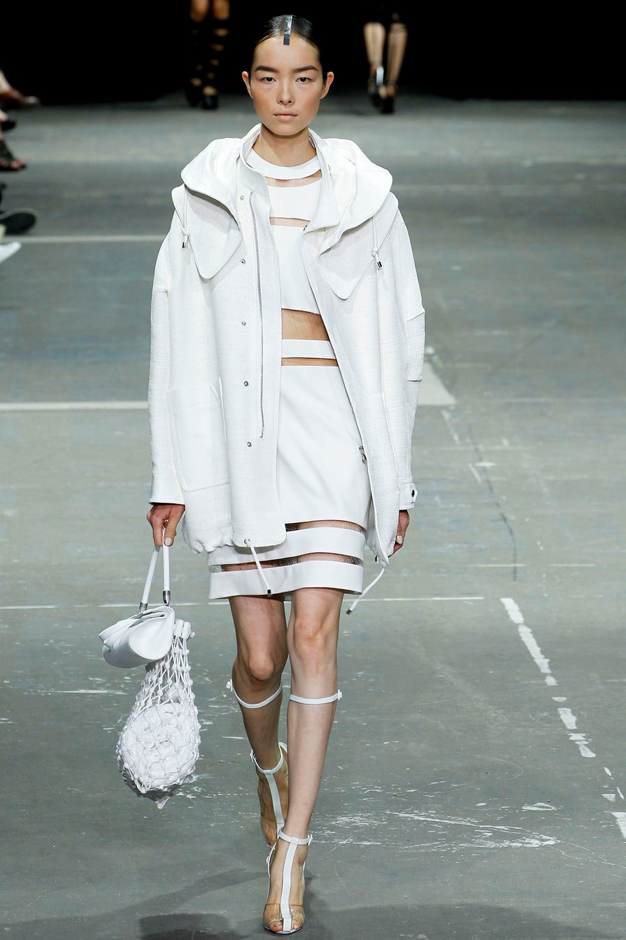 white cotton bag